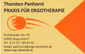 Anzeige - Ergotherapie Panhorst